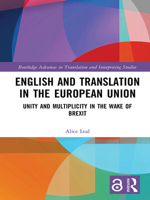 cover image of English and Translation in the European Union